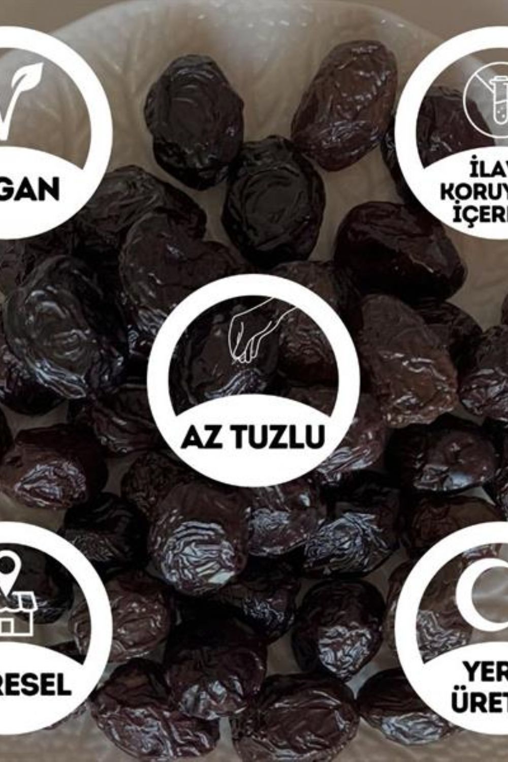 Kuru Sele Zeytin (1 Kg) - davmarket.com