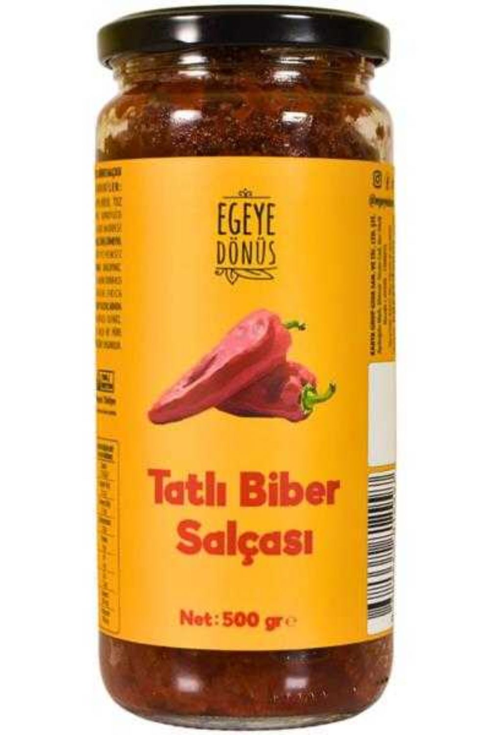 Tatlı Biber Salçası - 500 Gr - davmarket.com